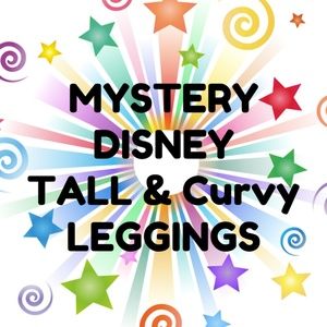NWT LuLaRoe Disney Tall & Curvy Leggings - MYSTERY